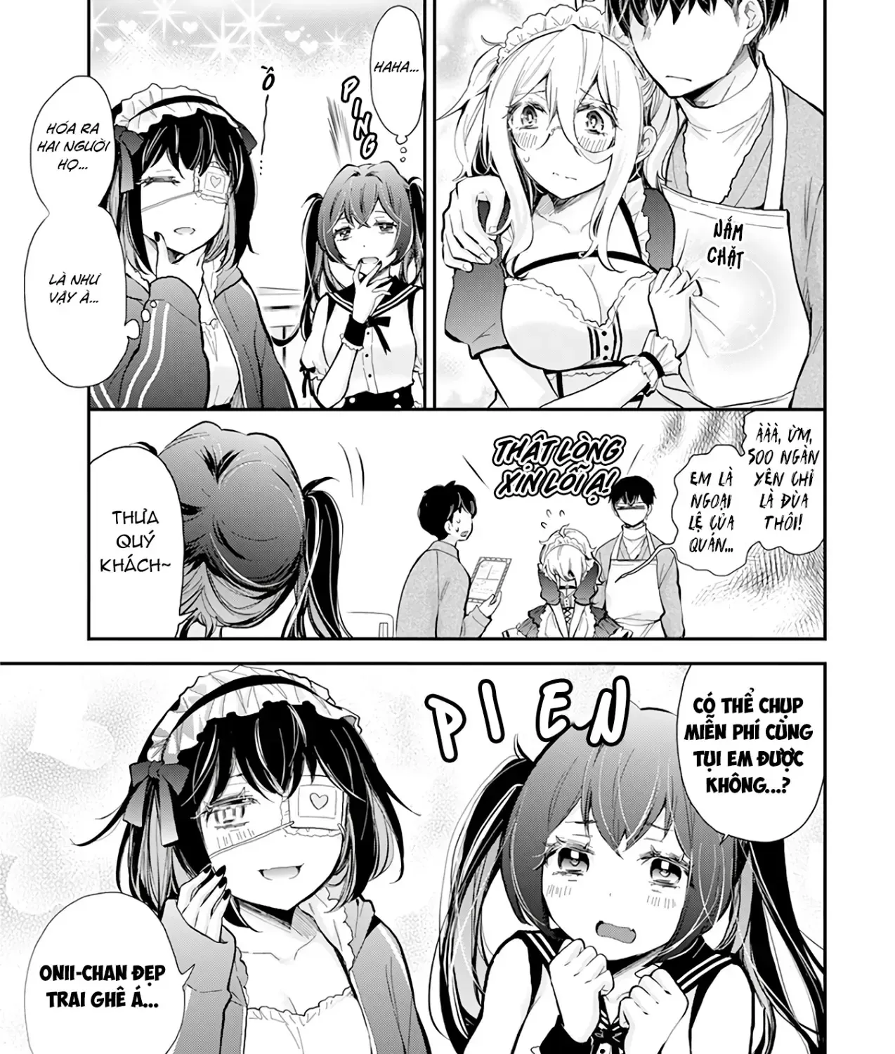 Shingeki No Eroko-San: Hen Na Oneesan Wa Danshi Kousei To Nakayoku Naritai Chap 42 - Next Chap 43