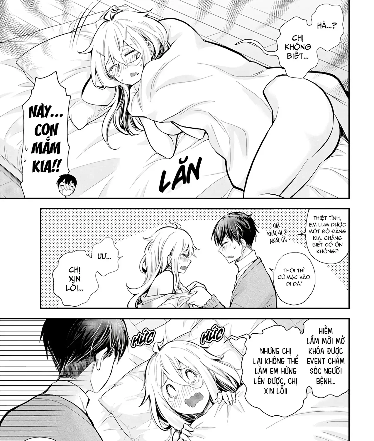 Shingeki No Eroko-San: Hen Na Oneesan Wa Danshi Kousei To Nakayoku Naritai Chap 43 - Next Chap 44