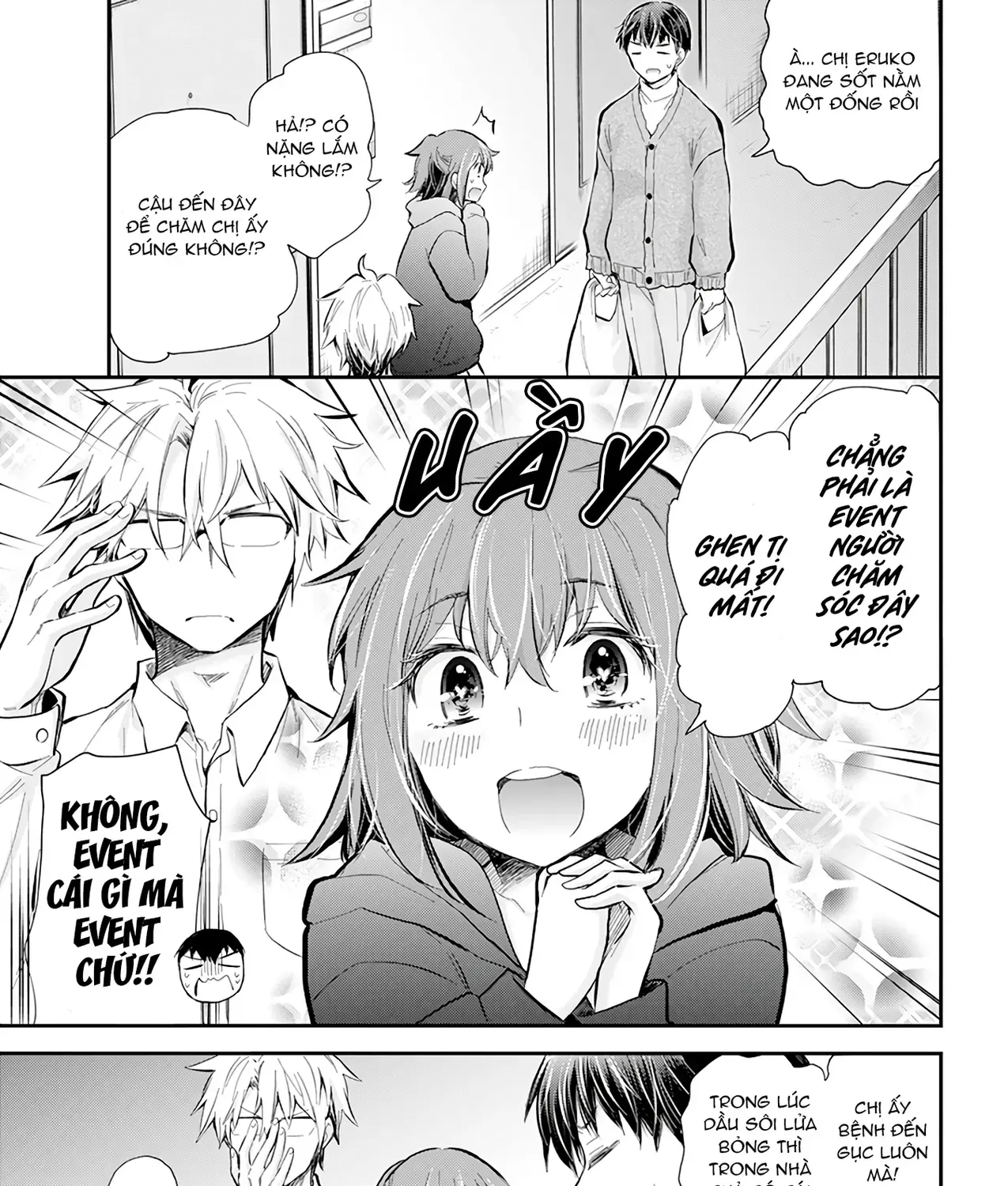 Shingeki No Eroko-San: Hen Na Oneesan Wa Danshi Kousei To Nakayoku Naritai Chap 43 - Next Chap 44