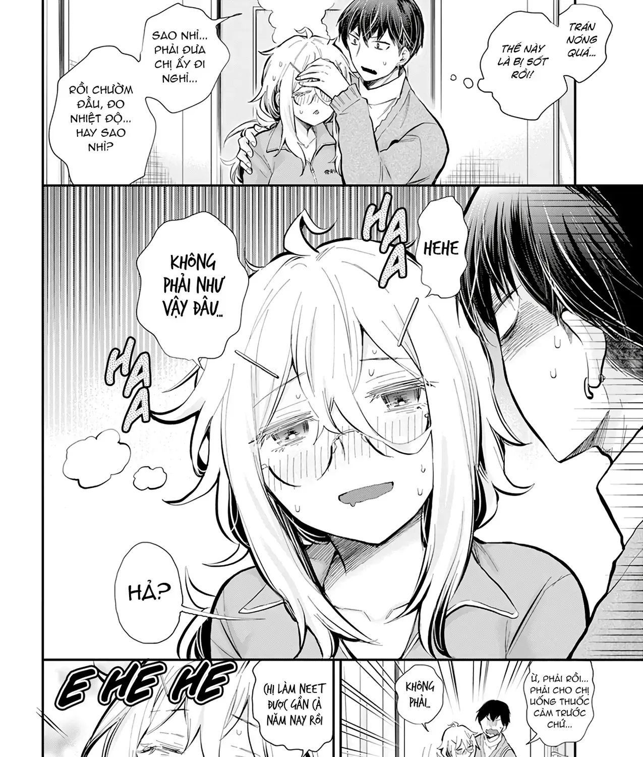 Shingeki No Eroko-San: Hen Na Oneesan Wa Danshi Kousei To Nakayoku Naritai Chap 43 - Next Chap 44