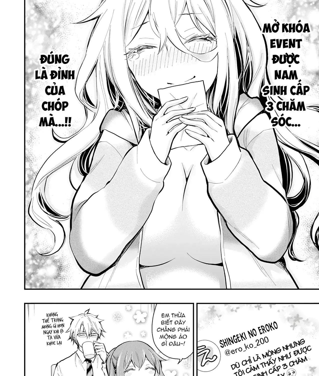 Shingeki No Eroko-San: Hen Na Oneesan Wa Danshi Kousei To Nakayoku Naritai Chap 43 - Next Chap 44