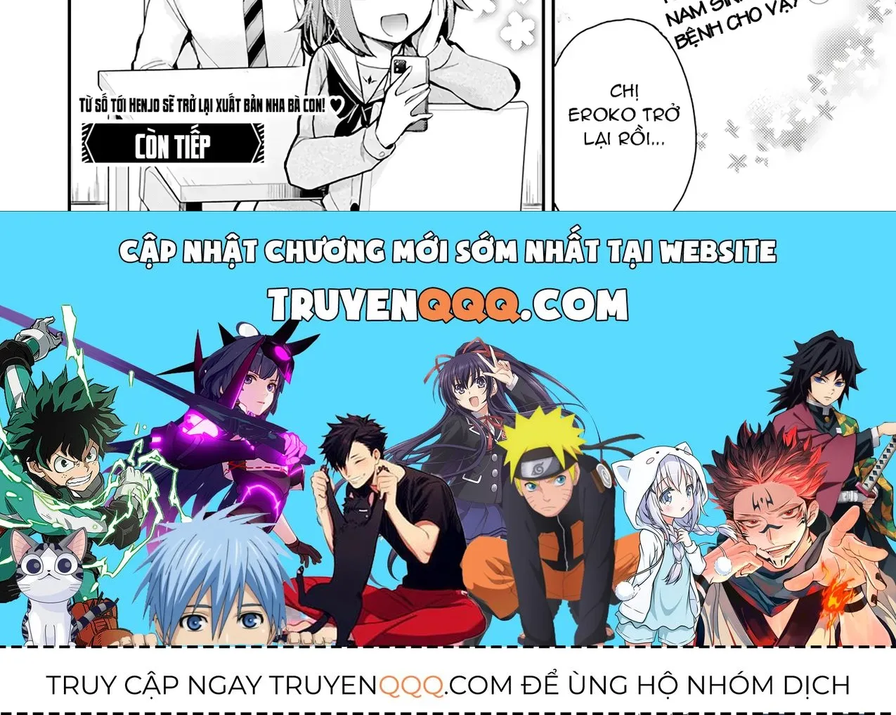 Shingeki No Eroko-San: Hen Na Oneesan Wa Danshi Kousei To Nakayoku Naritai Chap 43 - Next Chap 44