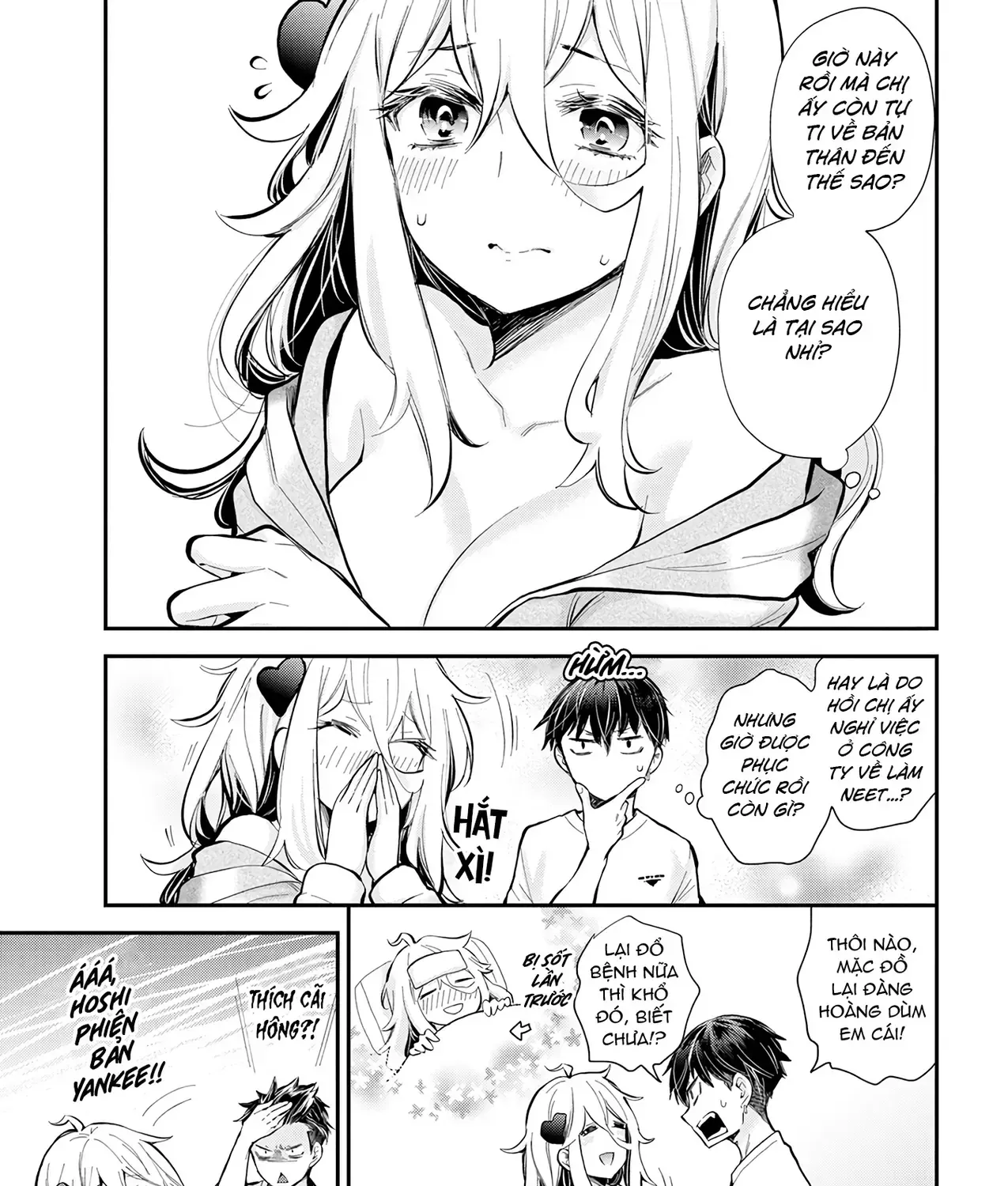 Shingeki No Eroko-San: Hen Na Oneesan Wa Danshi Kousei To Nakayoku Naritai Chap 44 - Next Chap 45