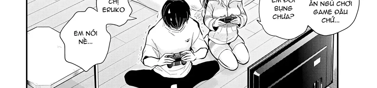 Shingeki No Eroko-San: Hen Na Oneesan Wa Danshi Kousei To Nakayoku Naritai Chap 44 - Next Chap 45