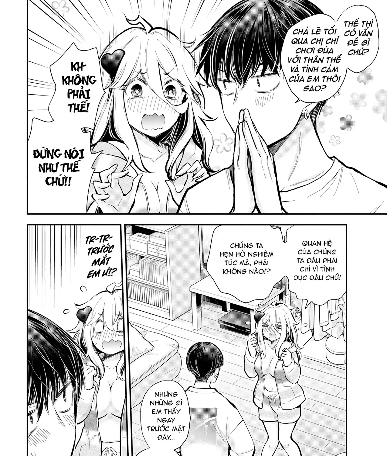 Shingeki No Eroko-San: Hen Na Oneesan Wa Danshi Kousei To Nakayoku Naritai Chap 44 - Next Chap 45