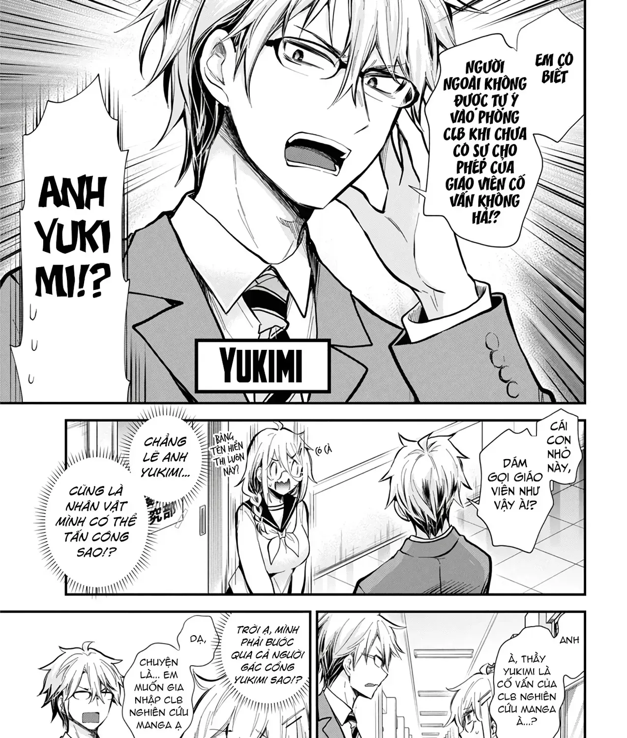 Shingeki No Eroko-San: Hen Na Oneesan Wa Danshi Kousei To Nakayoku Naritai Chap 45 - Next Chap 46