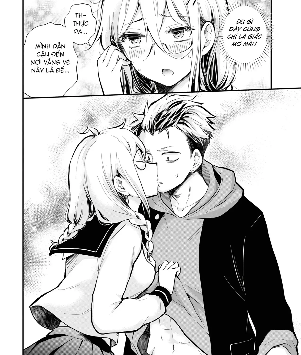 Shingeki No Eroko-San: Hen Na Oneesan Wa Danshi Kousei To Nakayoku Naritai Chap 45 - Next Chap 46