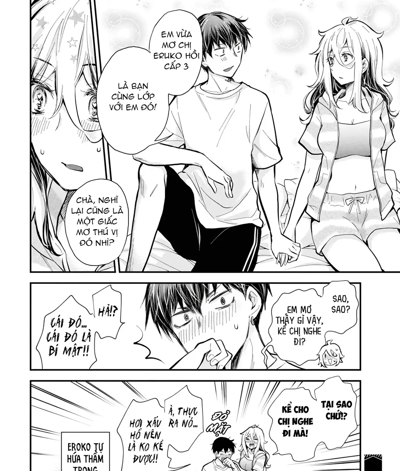 Shingeki No Eroko-San: Hen Na Oneesan Wa Danshi Kousei To Nakayoku Naritai Chap 45 - Next Chap 46