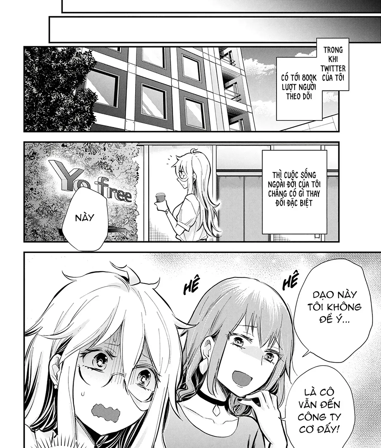 Shingeki No Eroko-San: Hen Na Oneesan Wa Danshi Kousei To Nakayoku Naritai Chap 46 - Next Chap 47