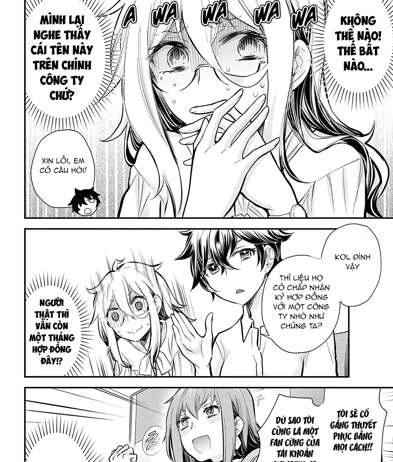 Shingeki No Eroko-San: Hen Na Oneesan Wa Danshi Kousei To Nakayoku Naritai Chap 46 - Next Chap 47