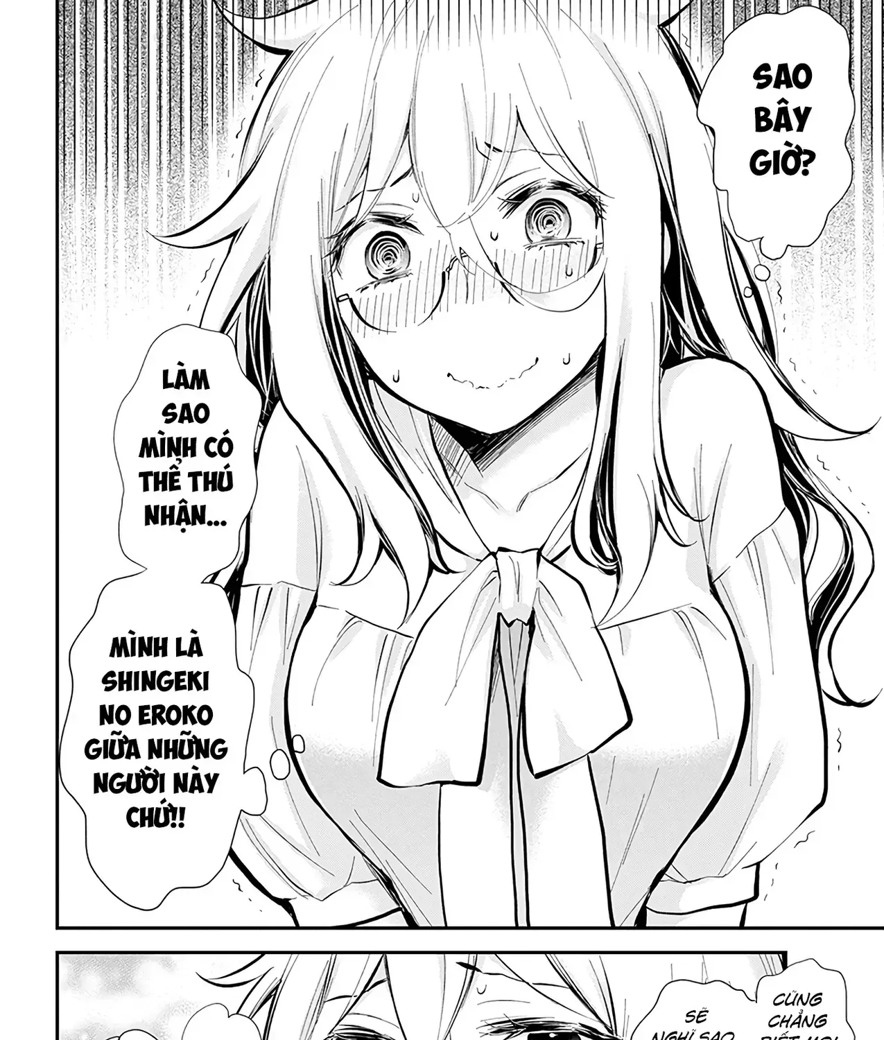 Shingeki No Eroko-San: Hen Na Oneesan Wa Danshi Kousei To Nakayoku Naritai Chap 46 - Next Chap 47