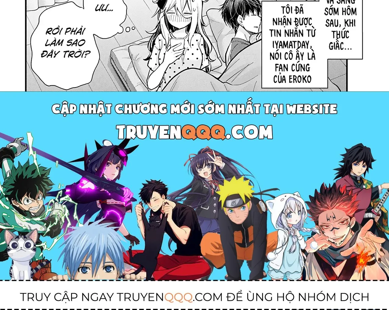 Shingeki No Eroko-San: Hen Na Oneesan Wa Danshi Kousei To Nakayoku Naritai Chap 46 - Next Chap 47