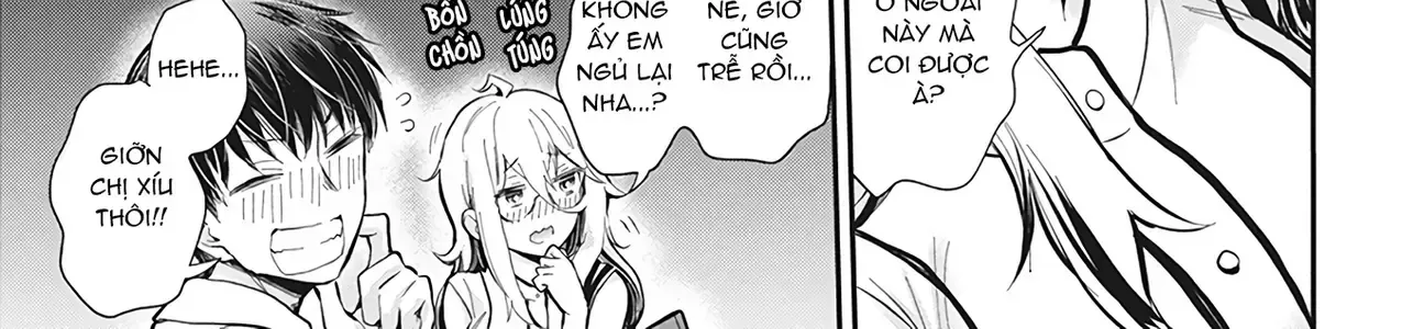 Shingeki No Eroko-San: Hen Na Oneesan Wa Danshi Kousei To Nakayoku Naritai Chap 46 - Next Chap 47