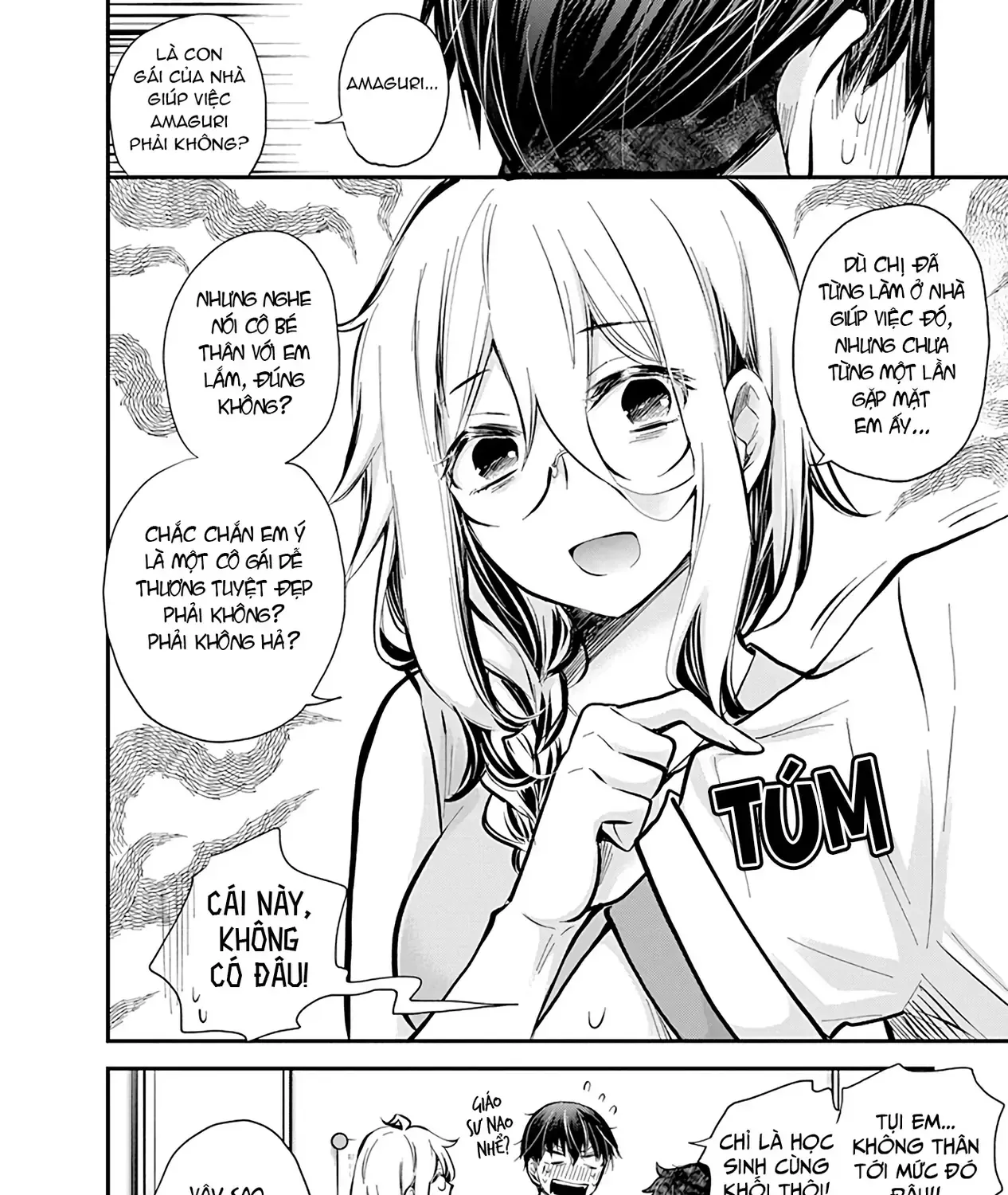 Shingeki No Eroko-San: Hen Na Oneesan Wa Danshi Kousei To Nakayoku Naritai Chap 48 - Next Chap 49