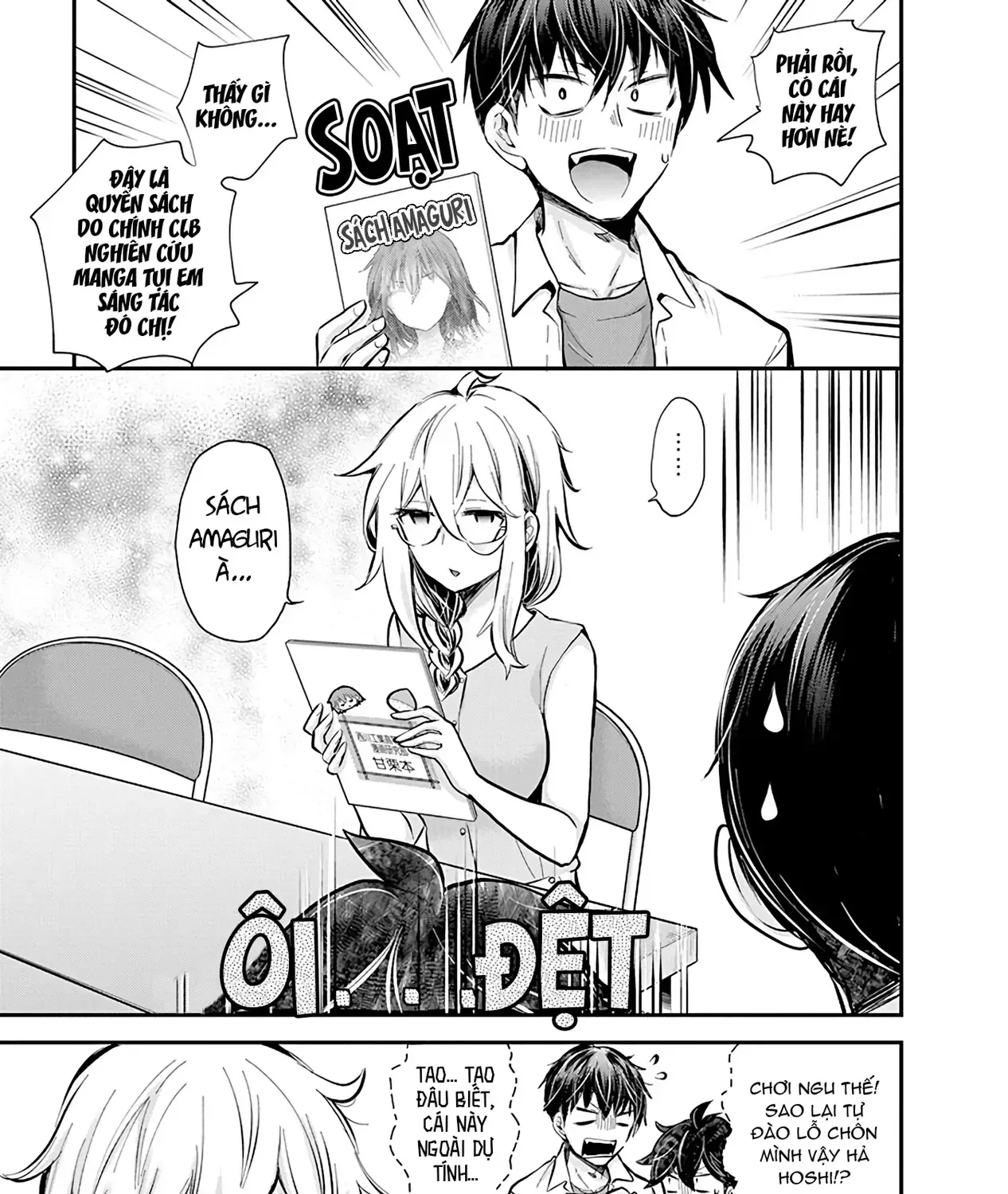 Shingeki No Eroko-San: Hen Na Oneesan Wa Danshi Kousei To Nakayoku Naritai Chap 48 - Next Chap 49