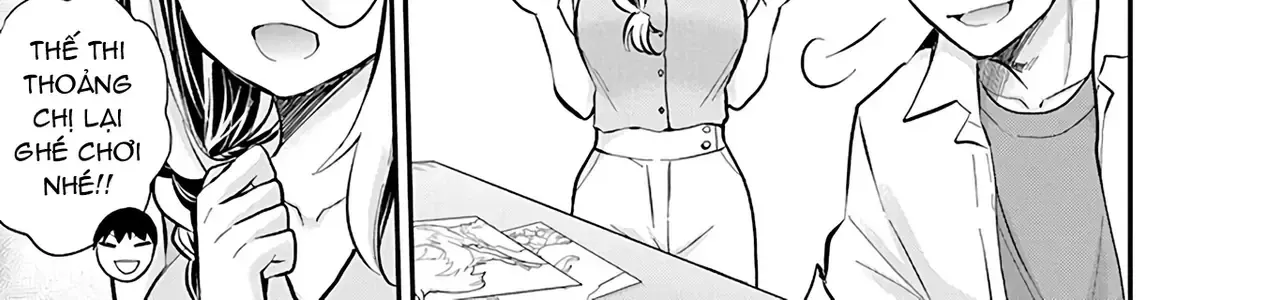 Shingeki No Eroko-San: Hen Na Oneesan Wa Danshi Kousei To Nakayoku Naritai Chap 48 - Next Chap 49