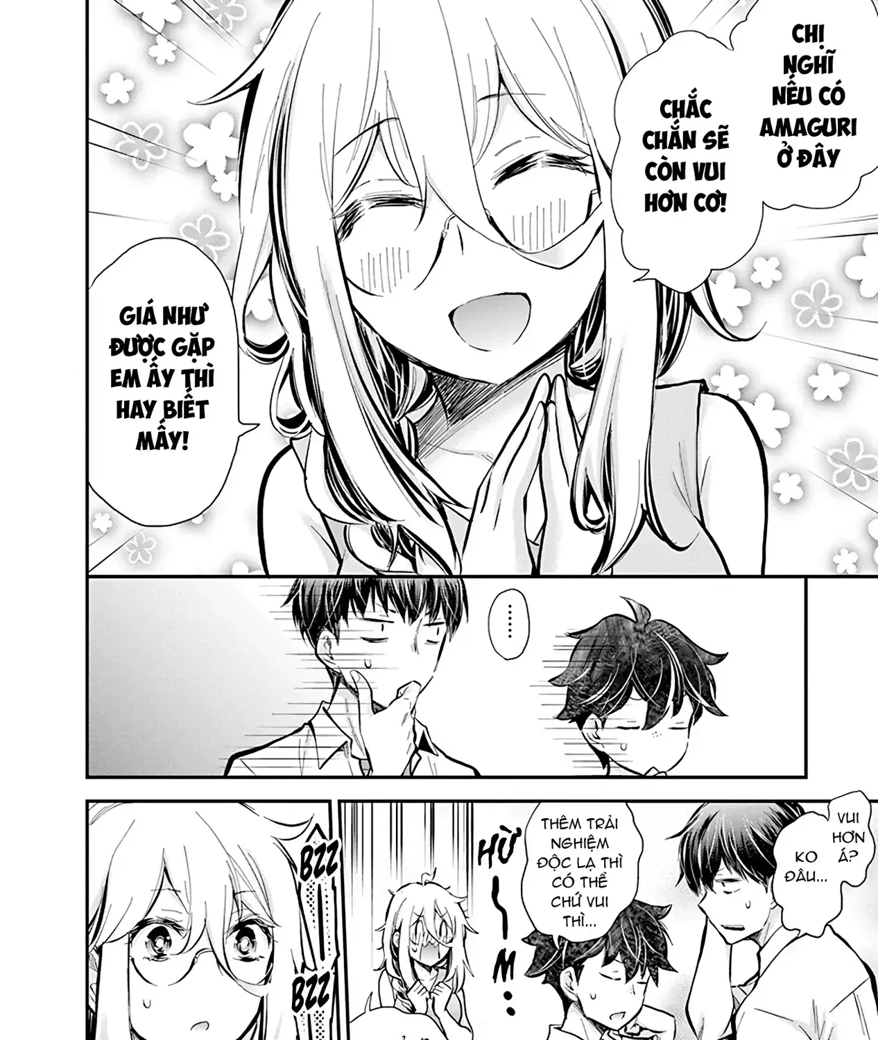 Shingeki No Eroko-San: Hen Na Oneesan Wa Danshi Kousei To Nakayoku Naritai Chap 48 - Next Chap 49