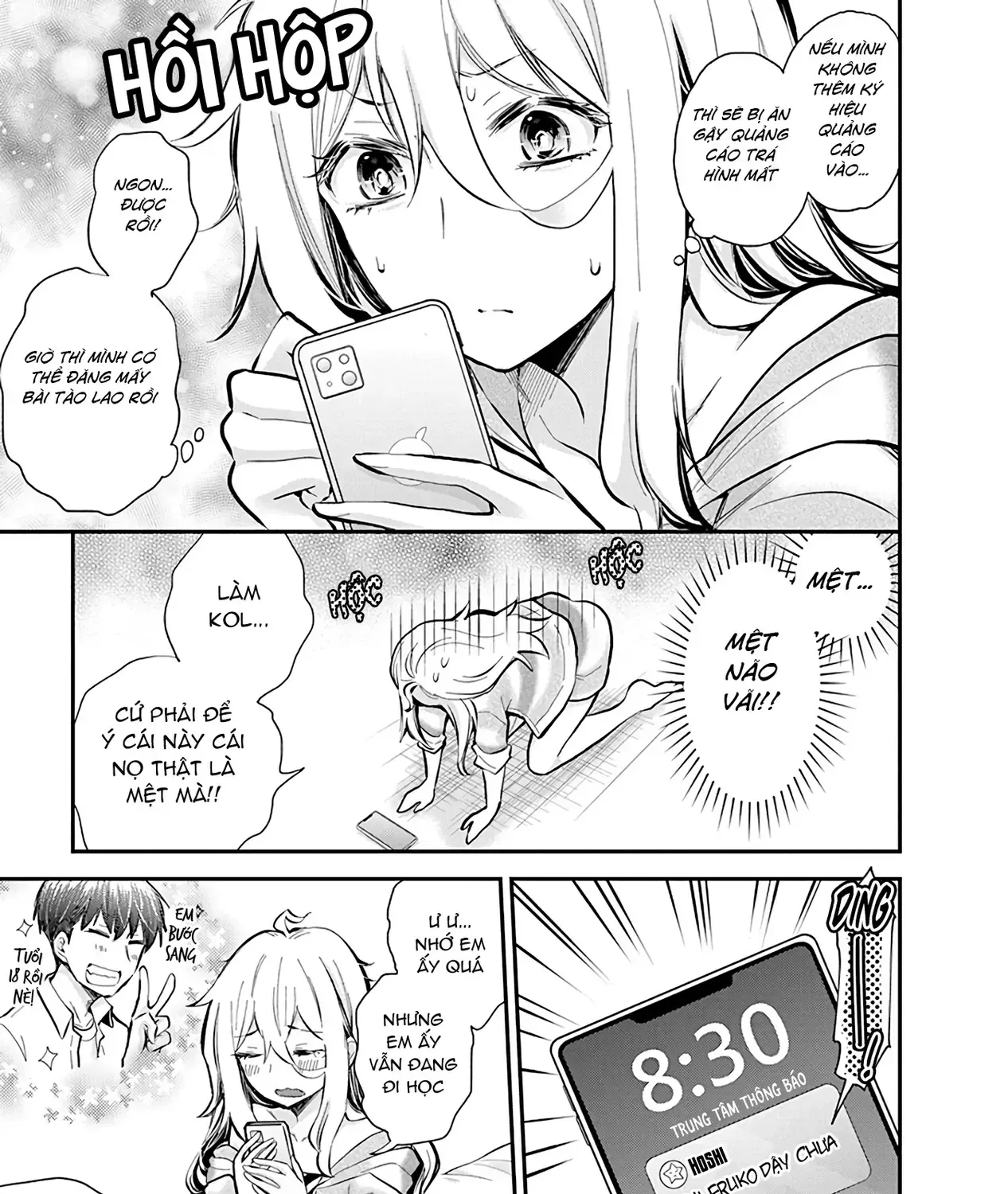 Shingeki No Eroko-San: Hen Na Oneesan Wa Danshi Kousei To Nakayoku Naritai Chap 48 - Next Chap 49