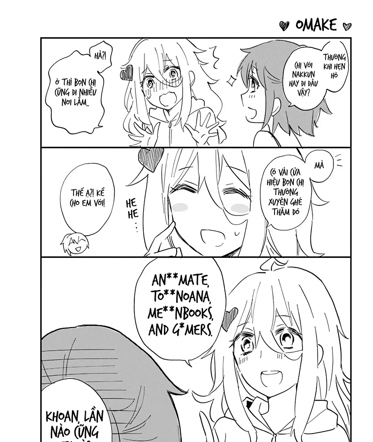 Shingeki No Eroko-San: Hen Na Oneesan Wa Danshi Kousei To Nakayoku Naritai Chap 49.5 - Next Chap 50.5