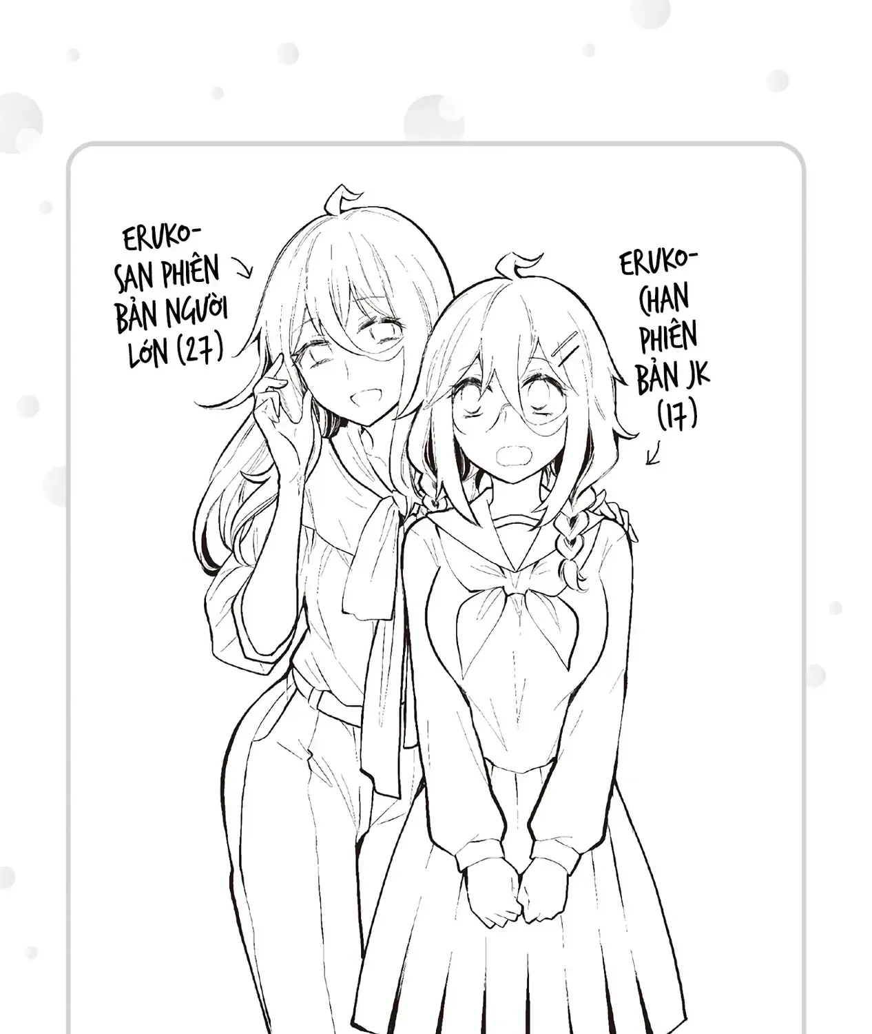 Shingeki No Eroko-San: Hen Na Oneesan Wa Danshi Kousei To Nakayoku Naritai Chap 49.5 - Next Chap 50.5