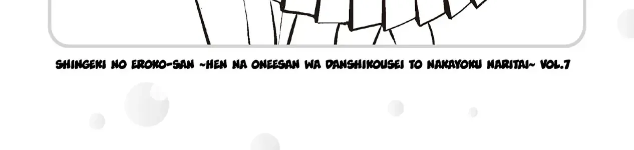 Shingeki No Eroko-San: Hen Na Oneesan Wa Danshi Kousei To Nakayoku Naritai Chap 49.5 - Next Chap 50.5