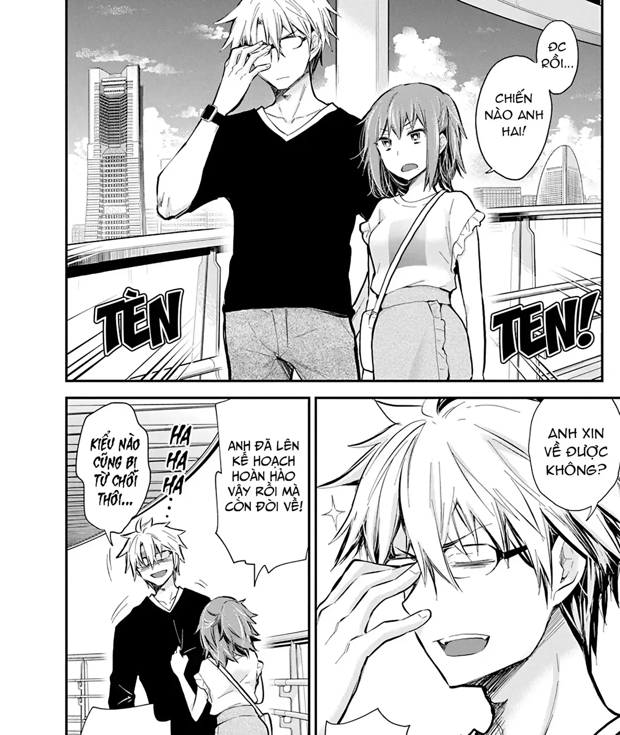 Shingeki No Eroko-San: Hen Na Oneesan Wa Danshi Kousei To Nakayoku Naritai Chap 49 - Next Chap 50