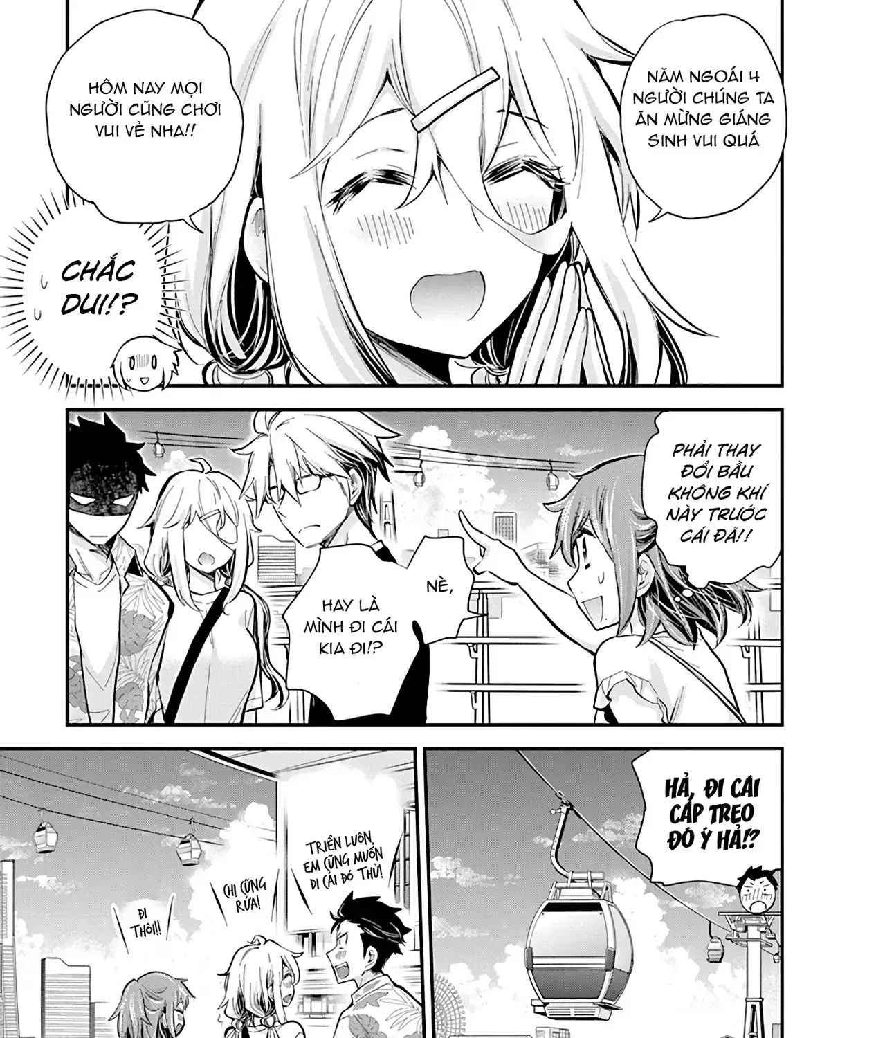 Shingeki No Eroko-San: Hen Na Oneesan Wa Danshi Kousei To Nakayoku Naritai Chap 49 - Next Chap 50