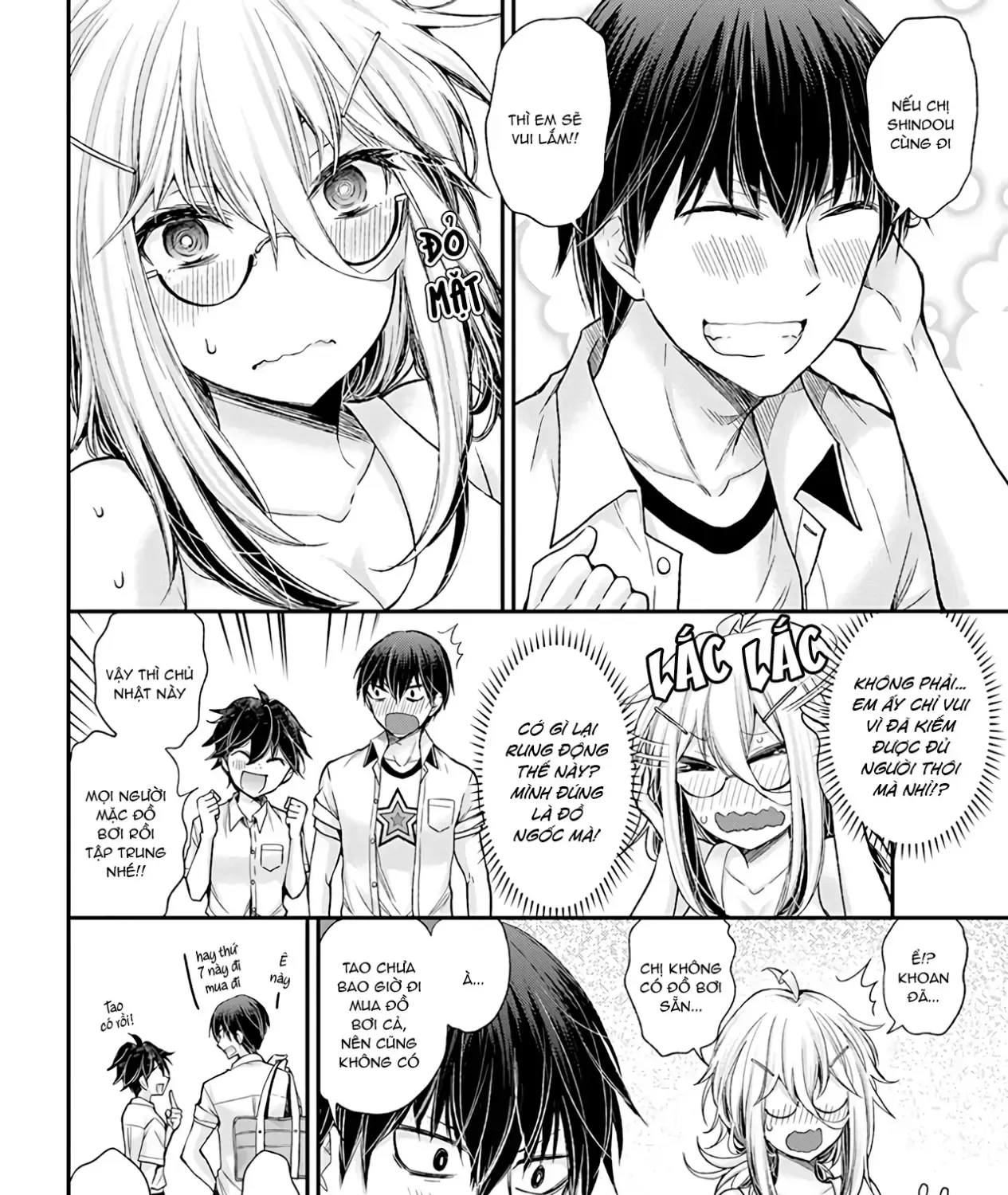 Shingeki No Eroko-San: Hen Na Oneesan Wa Danshi Kousei To Nakayoku Naritai Chap 5 - Next Chap 6