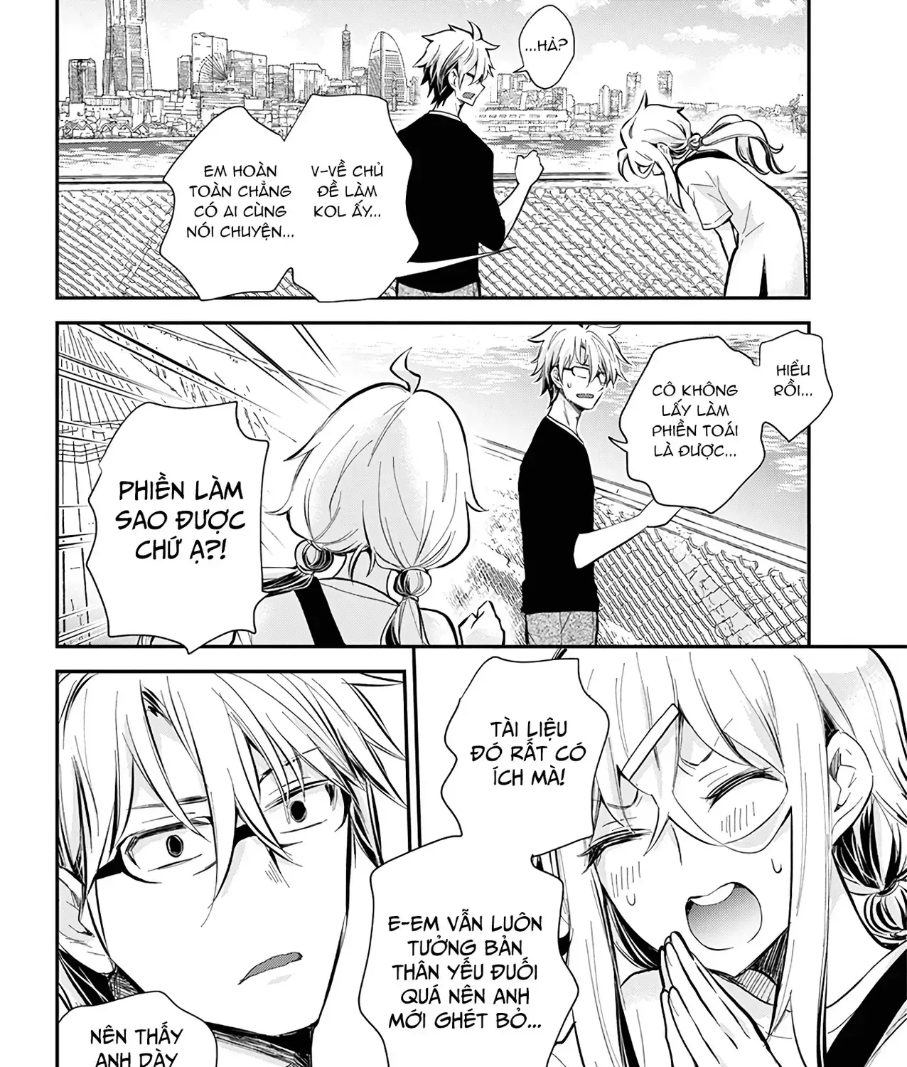 Shingeki No Eroko-San: Hen Na Oneesan Wa Danshi Kousei To Nakayoku Naritai Chap 50 - Next Chap 51