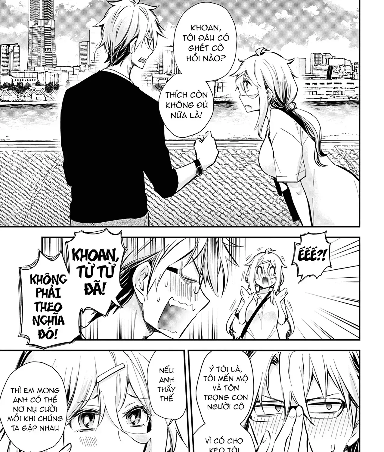 Shingeki No Eroko-San: Hen Na Oneesan Wa Danshi Kousei To Nakayoku Naritai Chap 50 - Next Chap 51