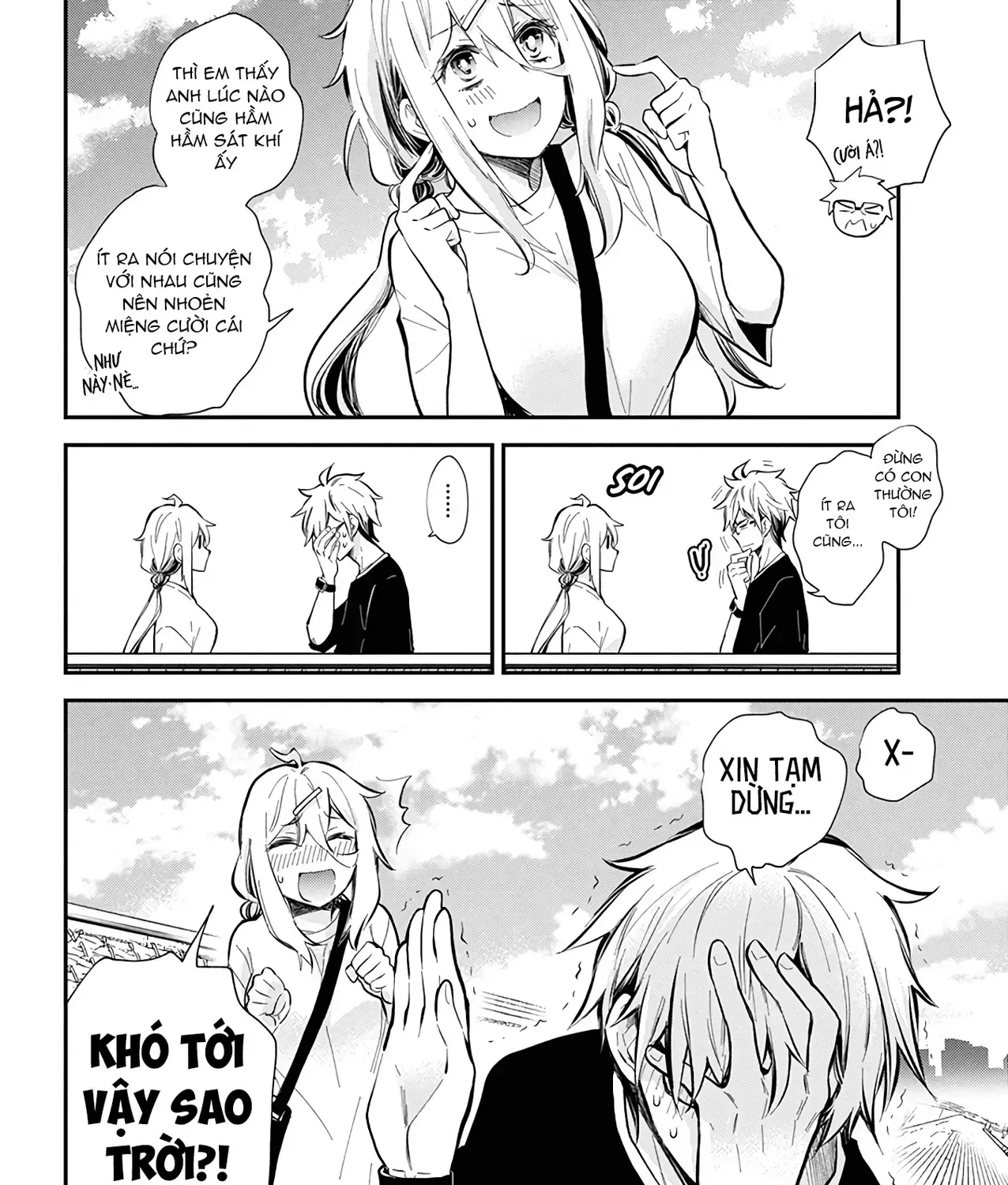 Shingeki No Eroko-San: Hen Na Oneesan Wa Danshi Kousei To Nakayoku Naritai Chap 50 - Next Chap 51