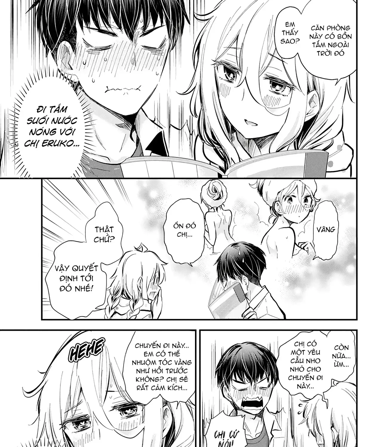 Shingeki No Eroko-San: Hen Na Oneesan Wa Danshi Kousei To Nakayoku Naritai Chap 51 - Next Chap 52