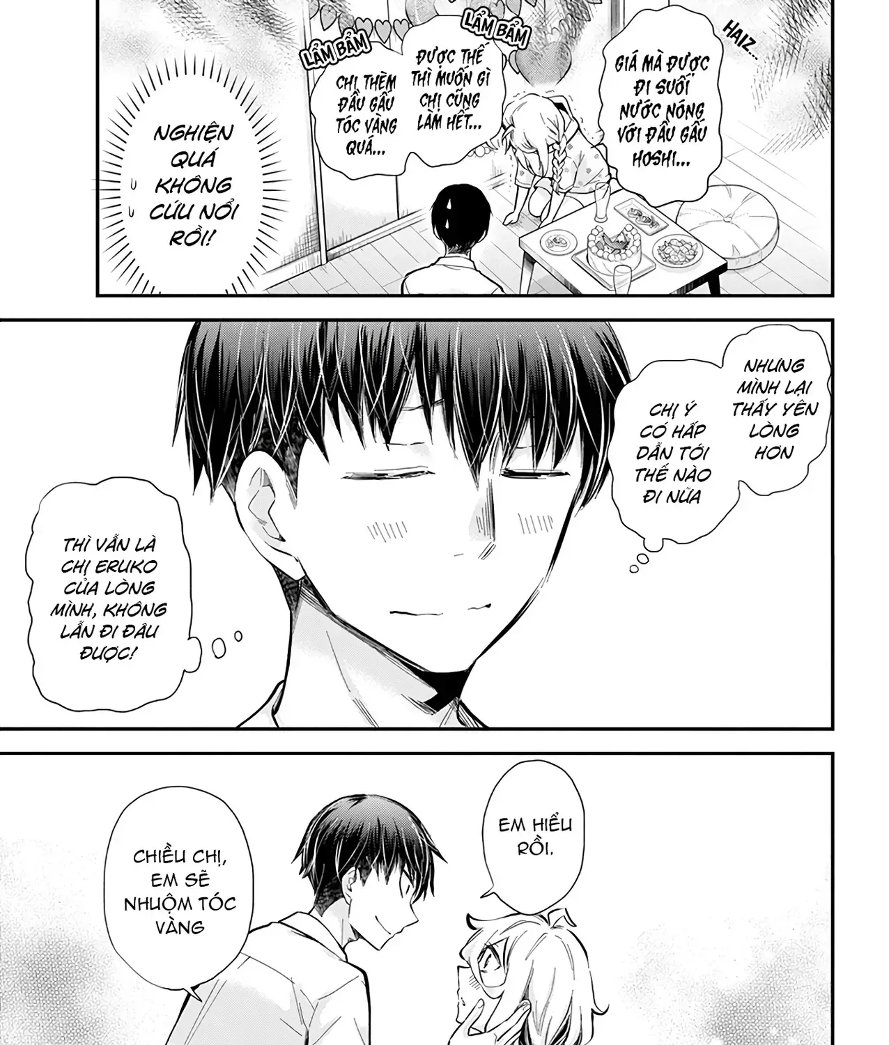 Shingeki No Eroko-San: Hen Na Oneesan Wa Danshi Kousei To Nakayoku Naritai Chap 51 - Next Chap 52