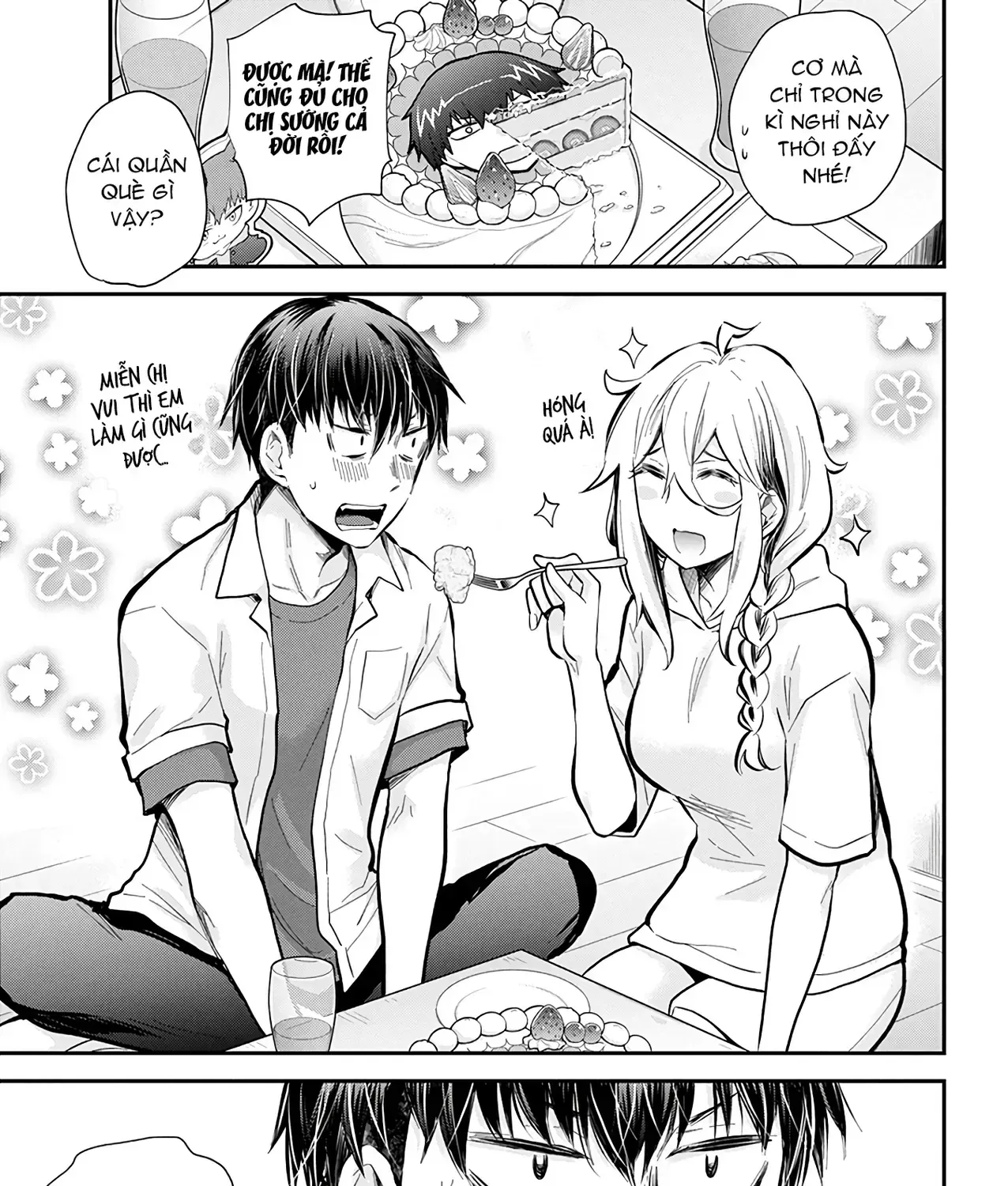 Shingeki No Eroko-San: Hen Na Oneesan Wa Danshi Kousei To Nakayoku Naritai Chap 51 - Next Chap 52