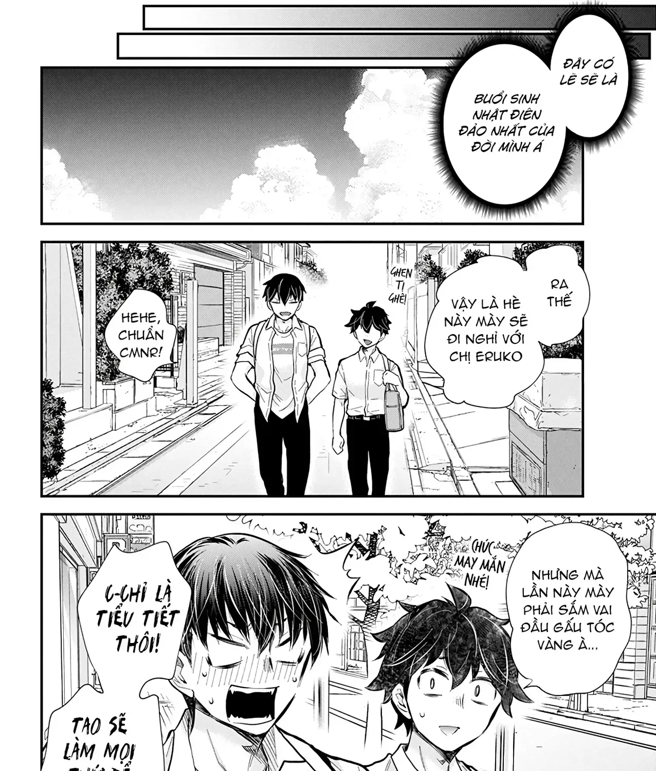 Shingeki No Eroko-San: Hen Na Oneesan Wa Danshi Kousei To Nakayoku Naritai Chap 51 - Next Chap 52