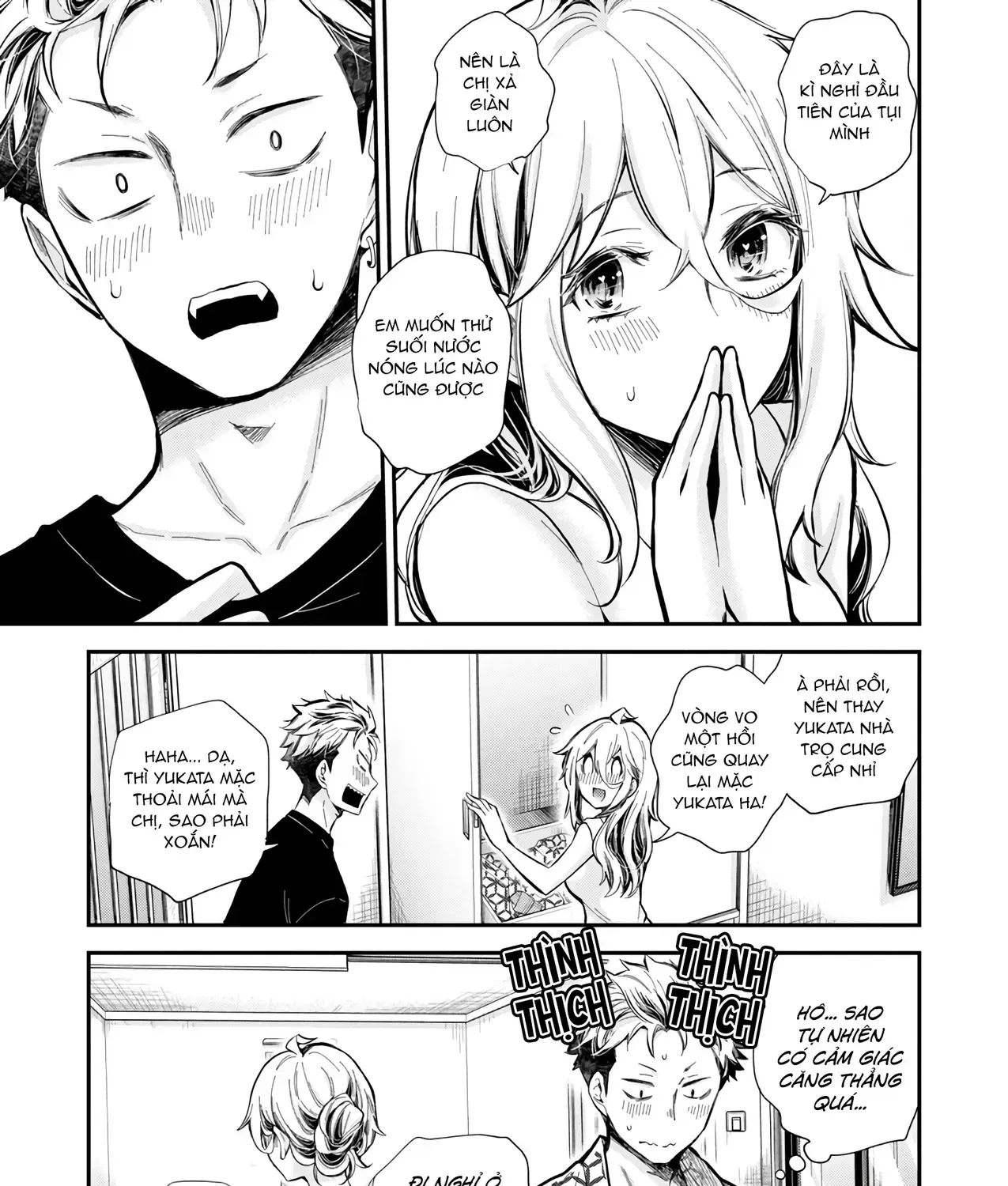 Shingeki No Eroko-San: Hen Na Oneesan Wa Danshi Kousei To Nakayoku Naritai Chap 52 - Next Chap 53