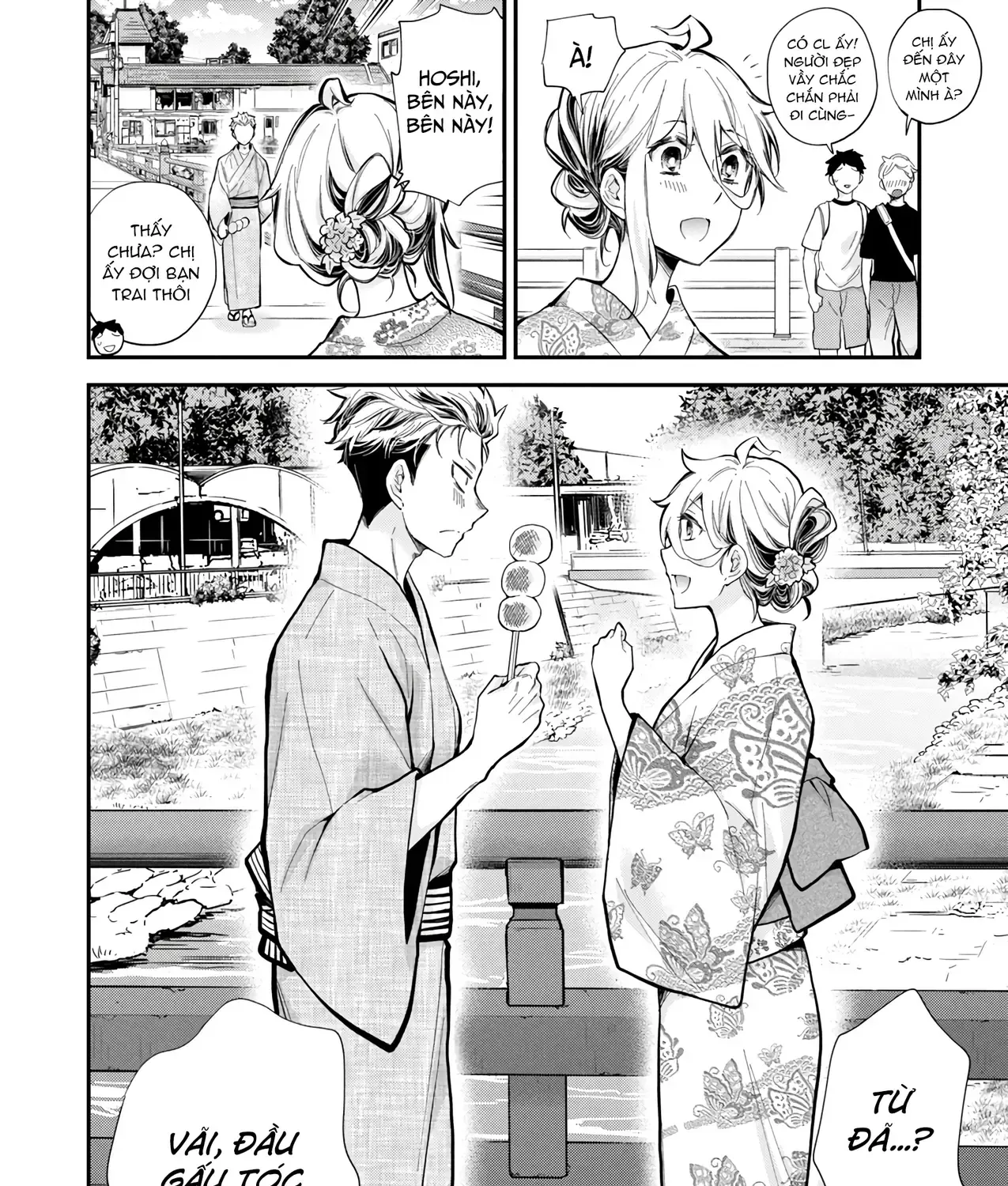 Shingeki No Eroko-San: Hen Na Oneesan Wa Danshi Kousei To Nakayoku Naritai Chap 52 - Next Chap 53