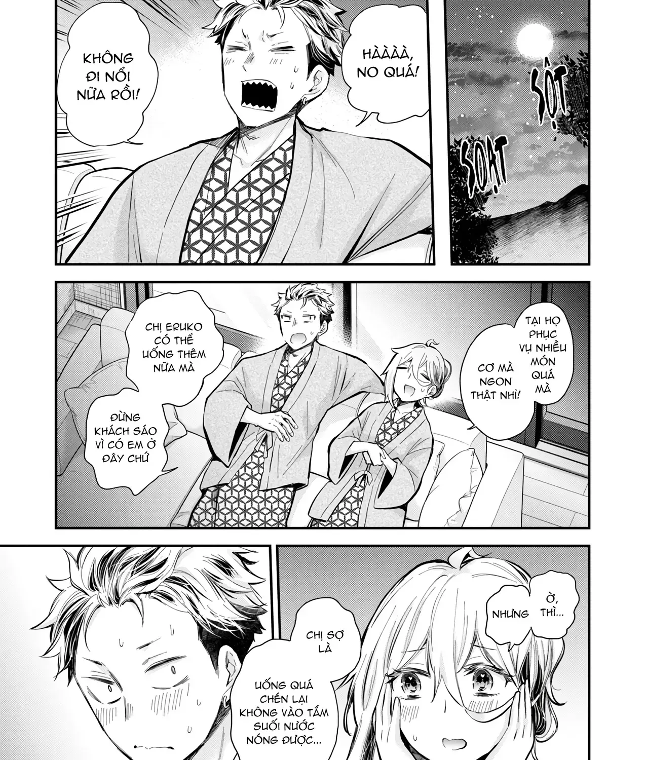 Shingeki No Eroko-San: Hen Na Oneesan Wa Danshi Kousei To Nakayoku Naritai Chap 52 - Next Chap 53