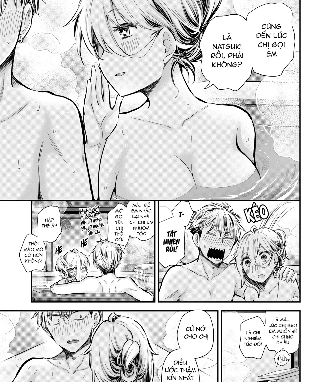 Shingeki No Eroko-San: Hen Na Oneesan Wa Danshi Kousei To Nakayoku Naritai Chap 52 - Next Chap 53