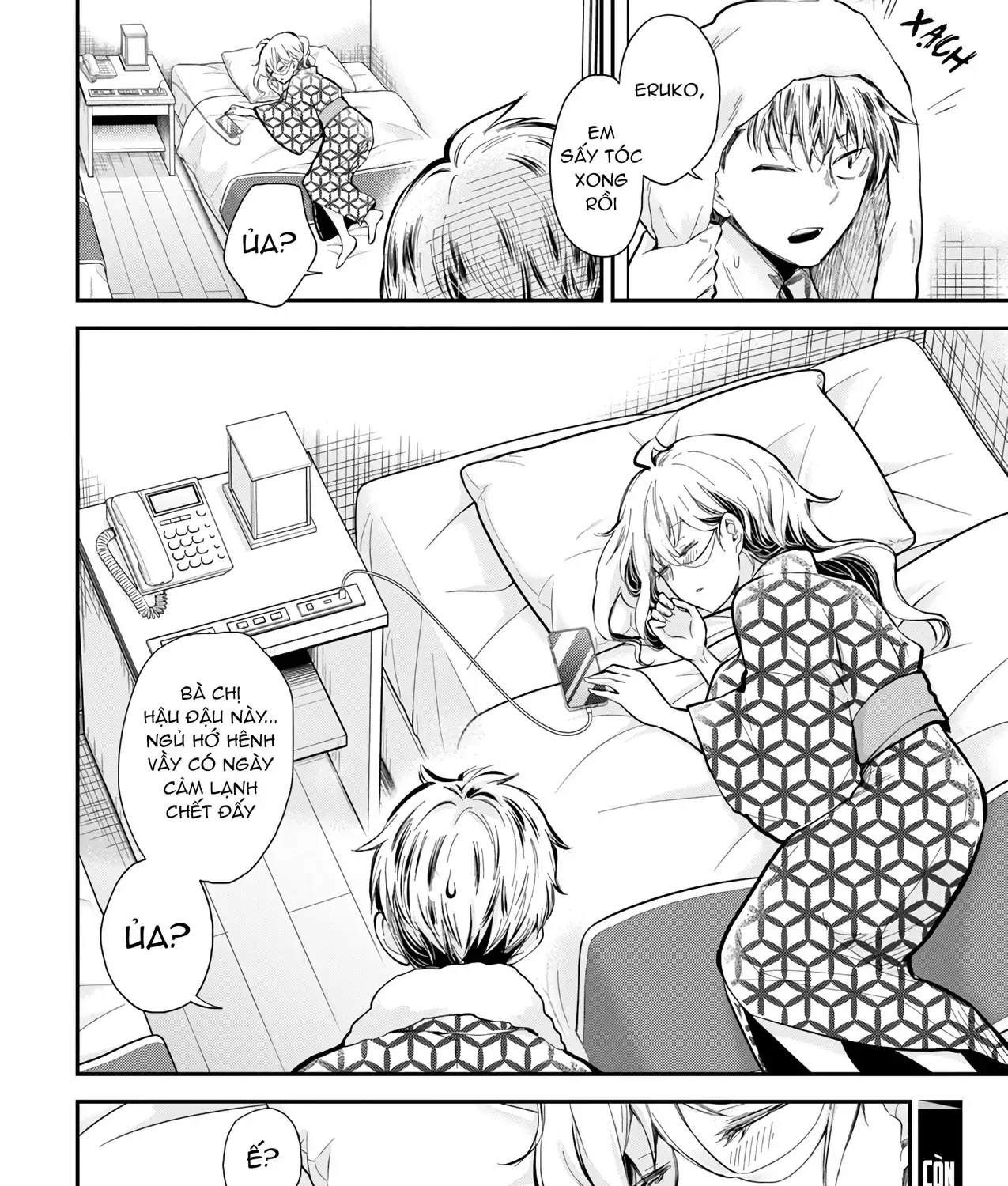 Shingeki No Eroko-San: Hen Na Oneesan Wa Danshi Kousei To Nakayoku Naritai Chap 52 - Next Chap 53