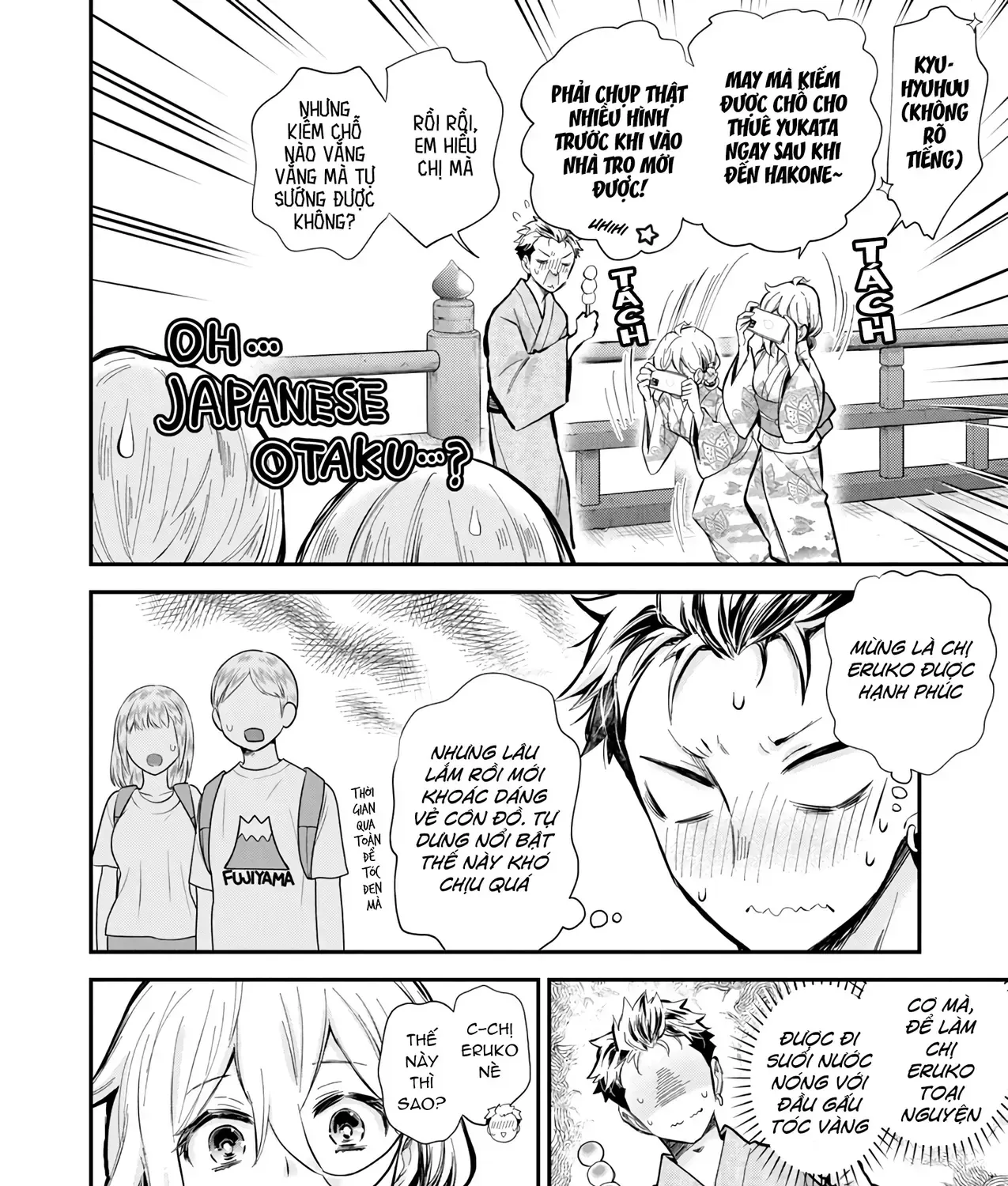 Shingeki No Eroko-San: Hen Na Oneesan Wa Danshi Kousei To Nakayoku Naritai Chap 52 - Next Chap 53