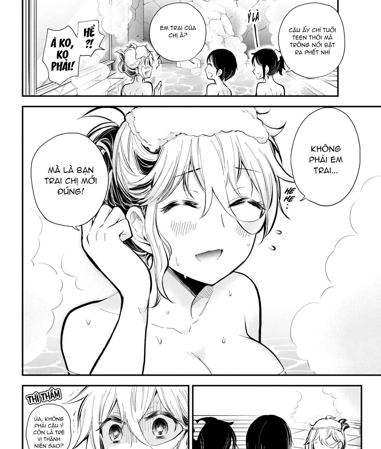 Shingeki No Eroko-San: Hen Na Oneesan Wa Danshi Kousei To Nakayoku Naritai Chap 53 - Next Chap 54