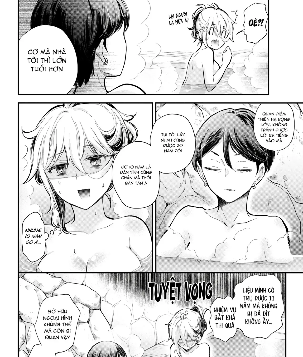 Shingeki No Eroko-San: Hen Na Oneesan Wa Danshi Kousei To Nakayoku Naritai Chap 53 - Next Chap 54