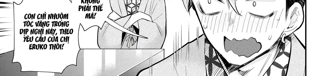 Shingeki No Eroko-San: Hen Na Oneesan Wa Danshi Kousei To Nakayoku Naritai Chap 53 - Next Chap 54