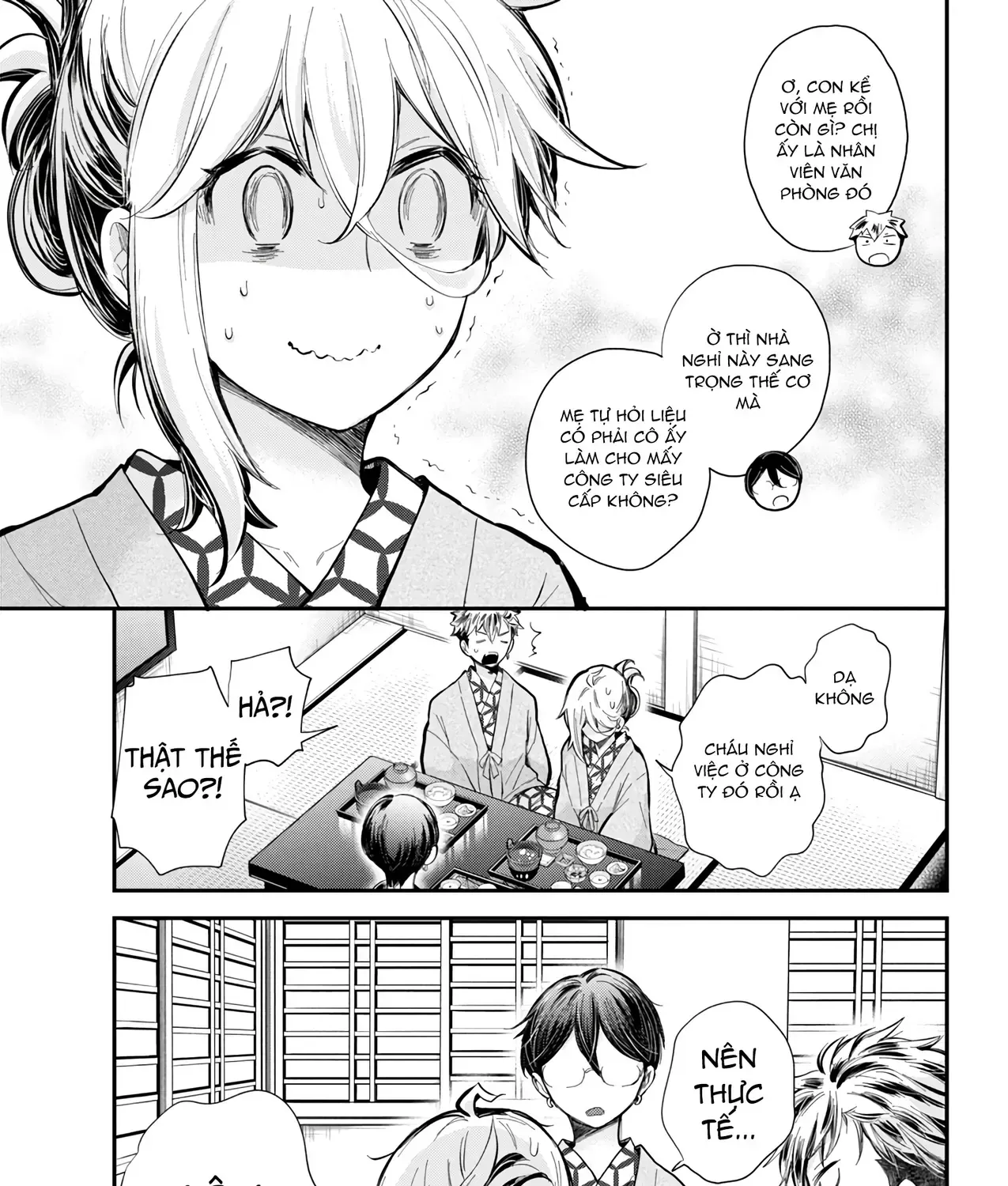 Shingeki No Eroko-San: Hen Na Oneesan Wa Danshi Kousei To Nakayoku Naritai Chap 53 - Next Chap 54