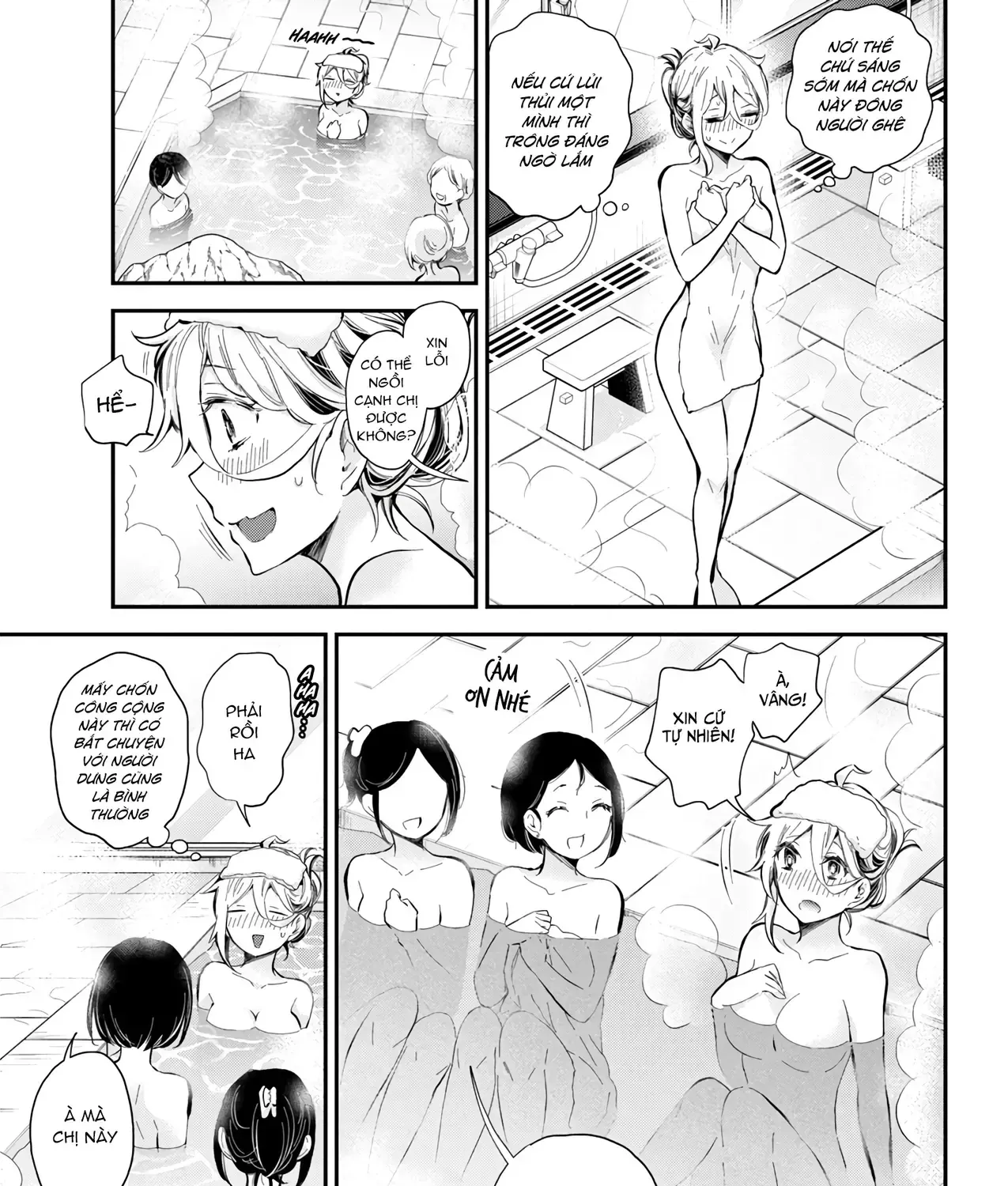 Shingeki No Eroko-San: Hen Na Oneesan Wa Danshi Kousei To Nakayoku Naritai Chap 53 - Next Chap 54