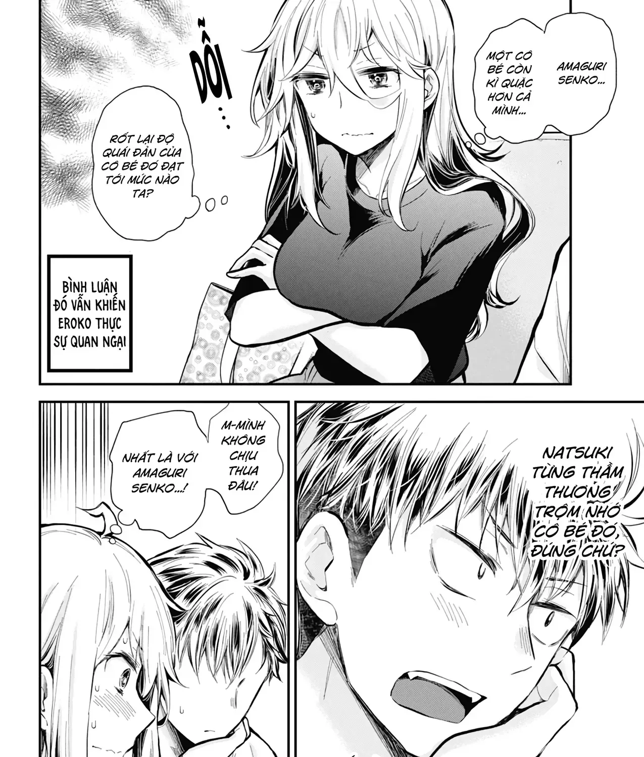 Shingeki No Eroko-San: Hen Na Oneesan Wa Danshi Kousei To Nakayoku Naritai Chap 54 - Next Chap 55