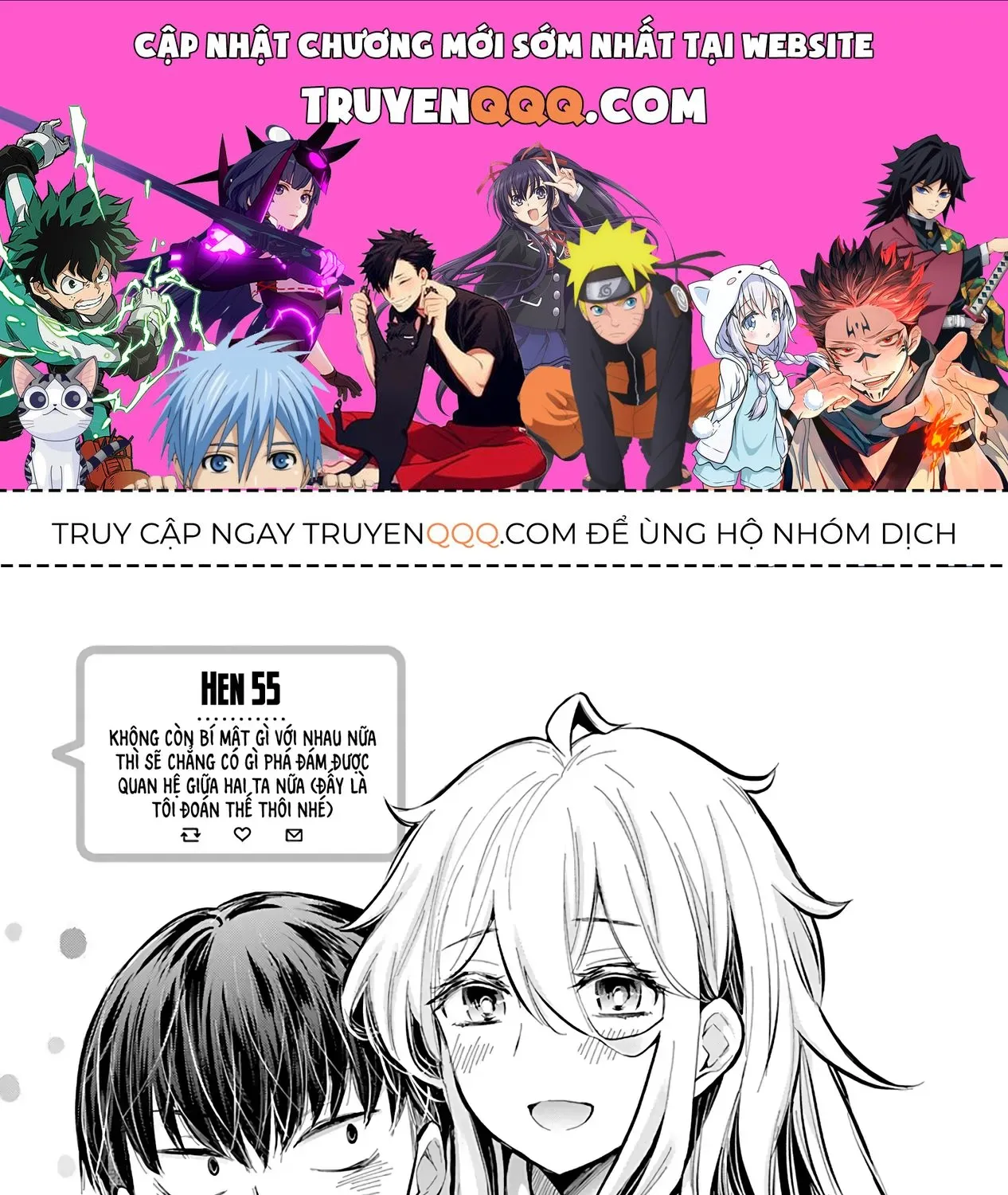 Shingeki No Eroko-San: Hen Na Oneesan Wa Danshi Kousei To Nakayoku Naritai Chap 55 - Next Chap 56