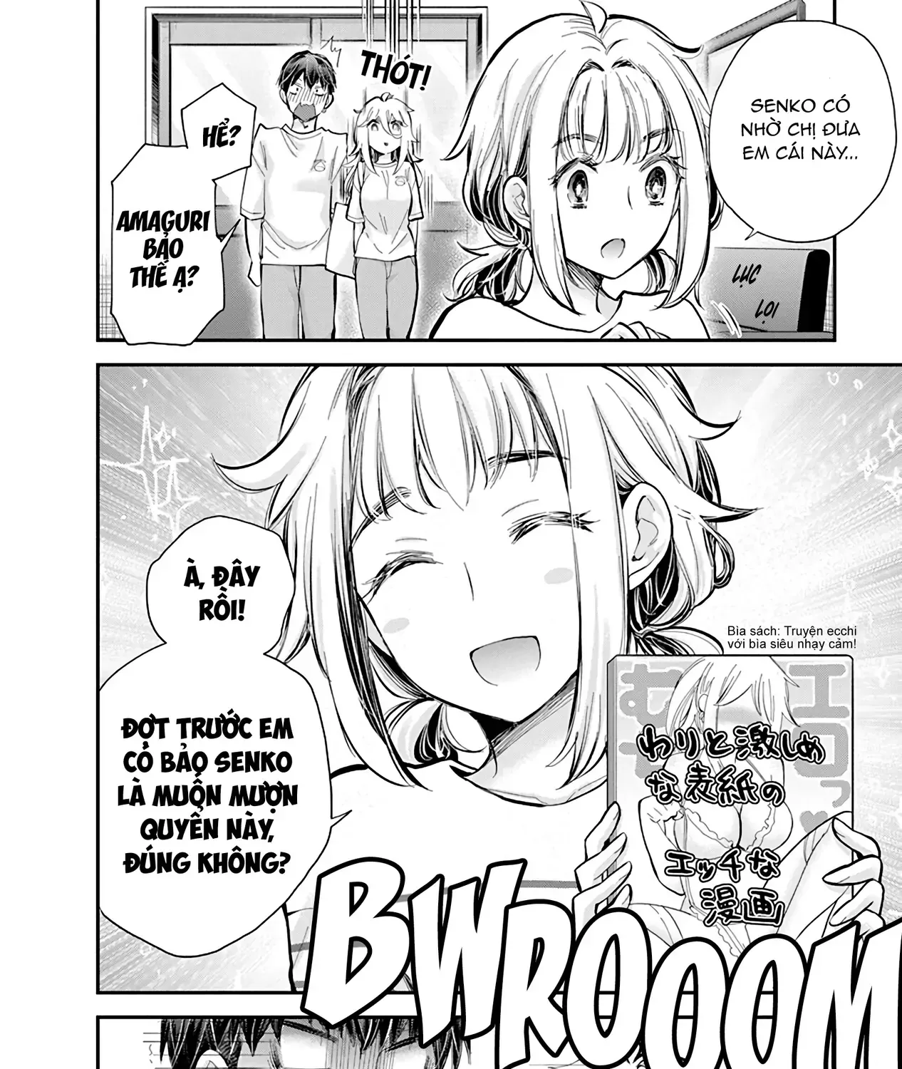 Shingeki No Eroko-San: Hen Na Oneesan Wa Danshi Kousei To Nakayoku Naritai Chap 55 - Next Chap 56