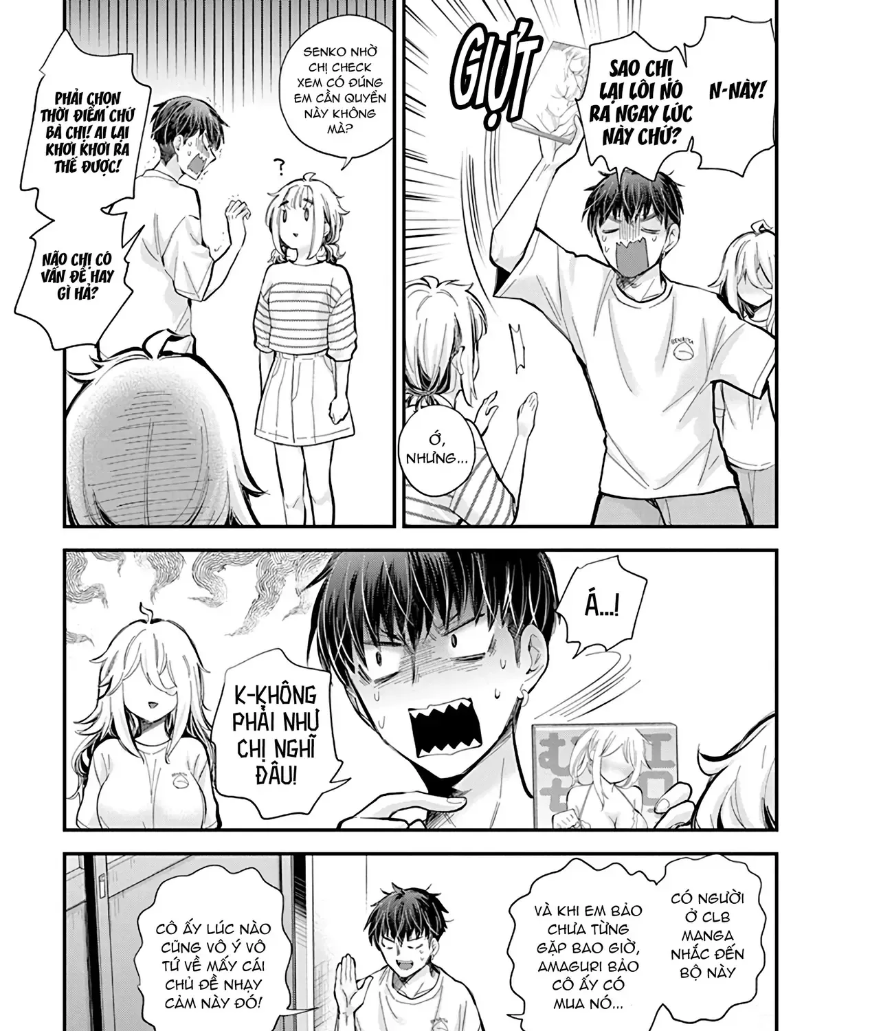 Shingeki No Eroko-San: Hen Na Oneesan Wa Danshi Kousei To Nakayoku Naritai Chap 55 - Next Chap 56